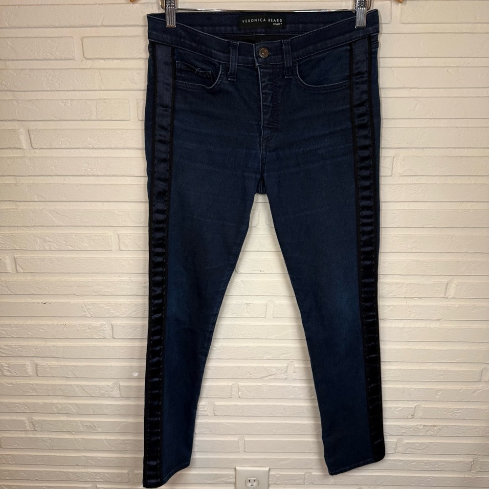 Veronica Beard Indigo Brooke 8.5 Skinny Jeans, Women’s Size 28 - Picture 1 of 9